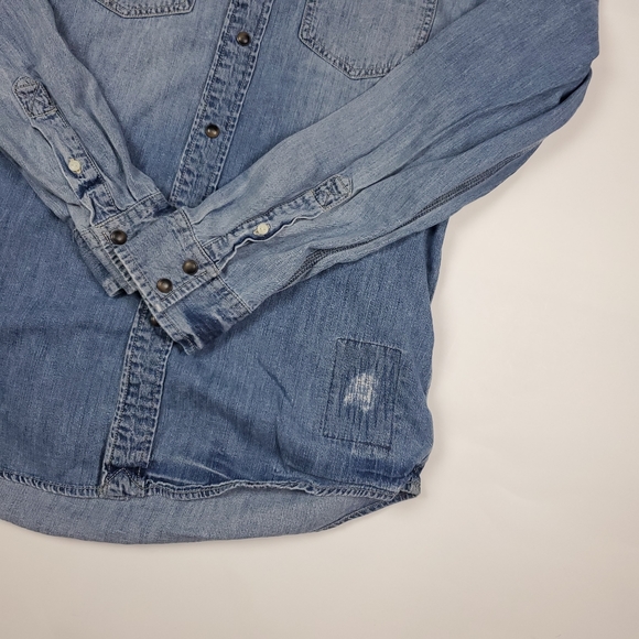 AEO - Mens Distressed denim Western - Picture 2 of 3